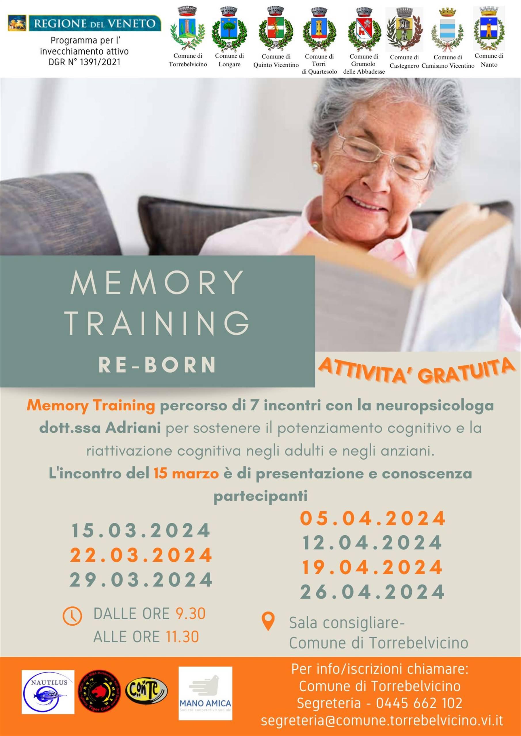 Memory Training Re-born 